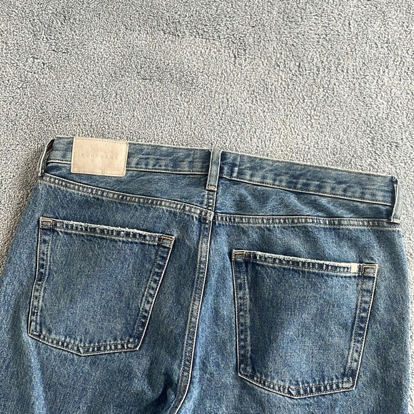 Everlane The Everybody Jean E7 Short Denim Pant Organic Cotton Unisex Minimalist - Picture 14 of 14